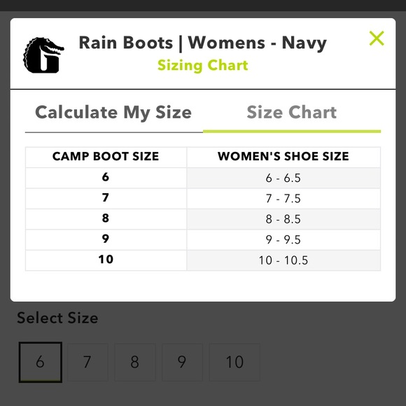 NWT Gator Waders Rain boots, 8 - Picture 6 of 6